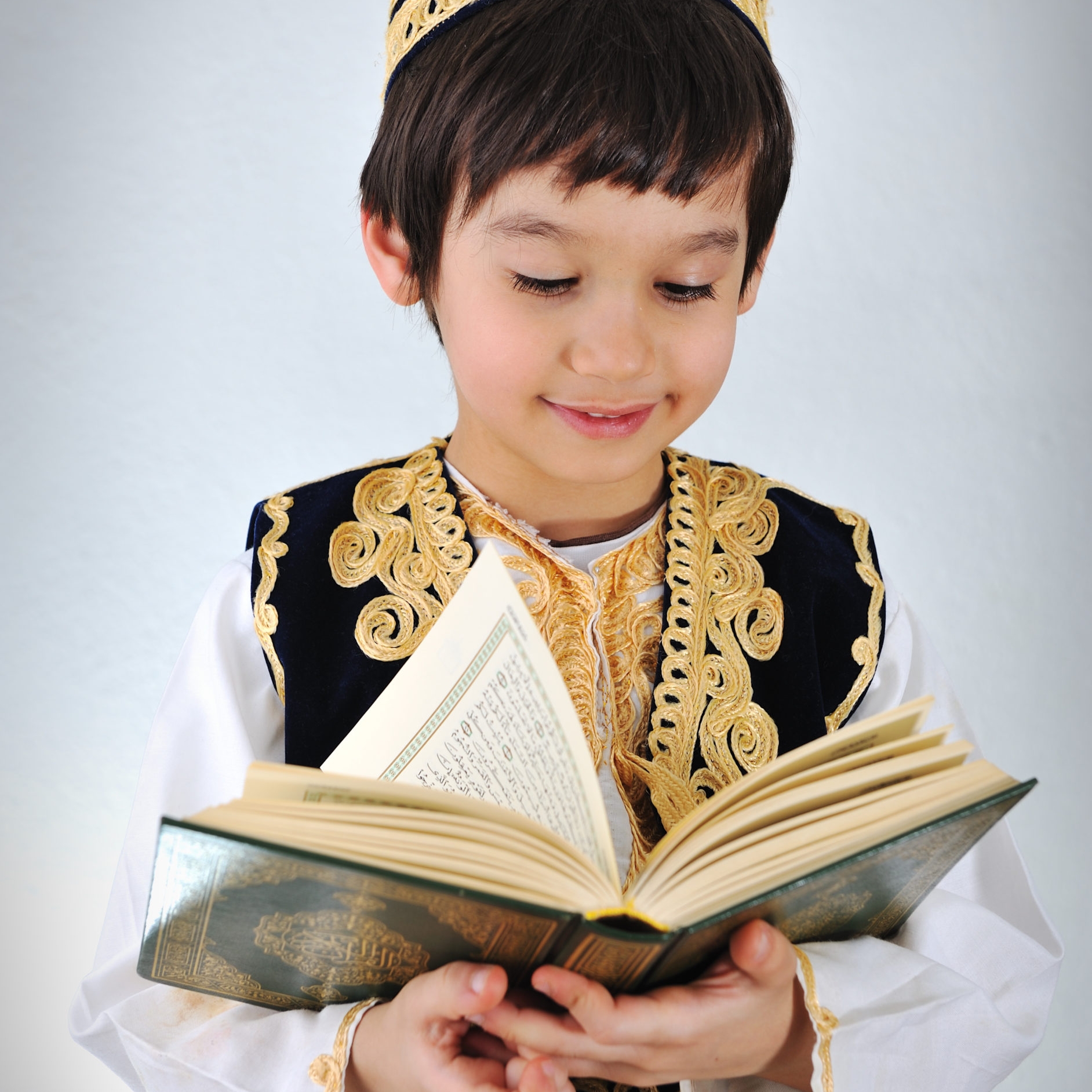 posetive kid muslim